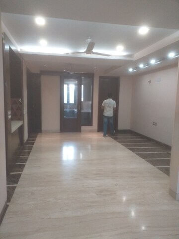 Living Room in 3 BHK Builder Floor at East Patel Nagar – for Rent