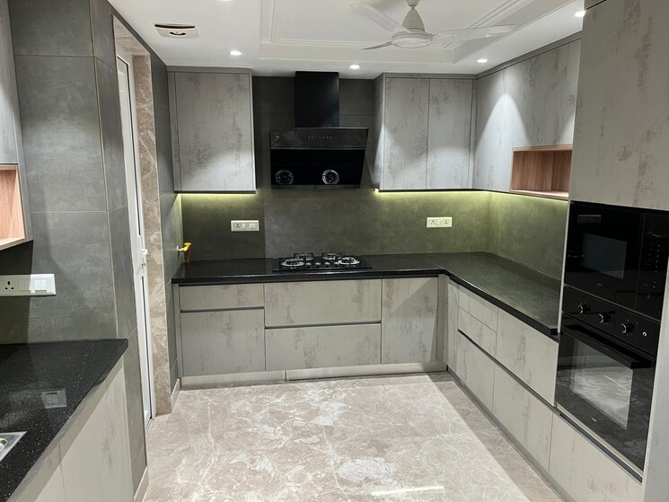 Kitchen, greater kailash ii 4 Bedroom 2500 Sq.Ft. Apartment In Greater Kailash ii Delhi 9069077