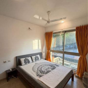 Bedroom in 2 BHK Apartment at Hiranandani Regent Hill, Sainath Nagar – for Rent