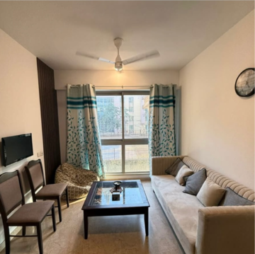 Living Room in 2 BHK Apartment at Hiranandani Regent Hill, Sainath Nagar – for Rent