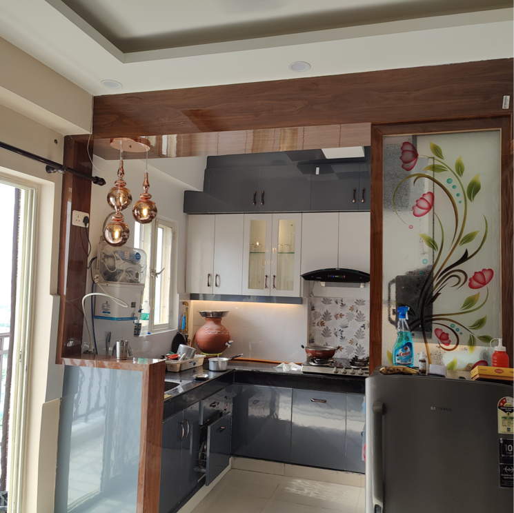 Kitchen, jm-orchid 2.5 Bedroom 1147 Sq.Ft. Apartment In Sector 76 Noida 9069224