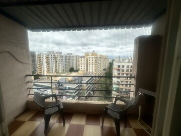 Balcony in 2 BHK Apartment at Wakadkar Stellar Rhythmm, Wakad – for Rent