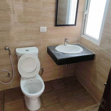 Bathroom in 3 BHK Apartment at Amrapali Crystal Homes, Sector 76 – for Rent