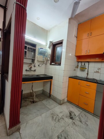 Kitchen in 1 BHK Builder Floor at Boutique Residential Apartments C-220, Malviya Nagar – for Rent