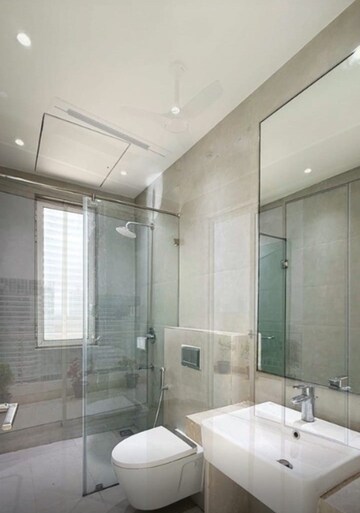 Building Lobby in 3 BHK Apartment at Indiabulls Sky Forest, Lower Parel – for Rent