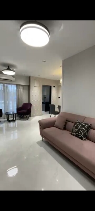 Living Room in 3 BHK Apartment at Axiom Rudra, Goregaon West – for Rent