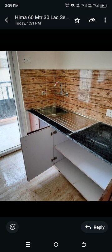 Kitchen in 3.5 BHK Apartment at Amrapali Terrace Homes, Tech Zone 4 Greater Noida – for Sale