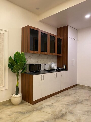 Kitchen in Studio Apartment at Gaur City Center, Sector 4 Greater Noida – for Rent
