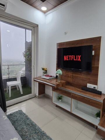 Kitchen in Studio Apartment at Gaur City Center, Sector 4 Greater Noida – for Rent