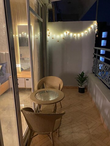 Bathroom in Studio Apartment at Gaur City Center, Sector 4 Greater Noida – for Rent