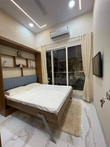 Bedroom in 2 BHK Apartment at Gami Eva, Ghansoli – for Rent