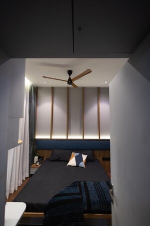 Bedroom in 2 BHK Apartment at Kopar Khairane – for Sale