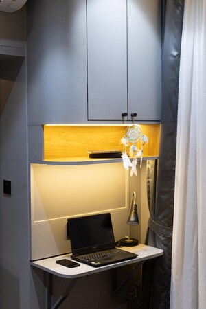 Bathroom in 2 BHK Apartment at Kopar Khairane – for Sale