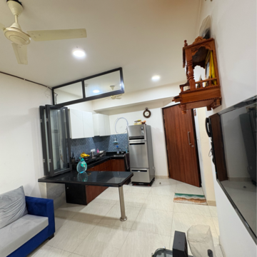 Kitchen in 1 BHK Apartment at Lodha Crown Quality Homes, Saket Complex – for Rent