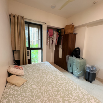 Bedroom in 1 BHK Apartment at Lodha Crown Quality Homes, Saket Complex – for Rent
