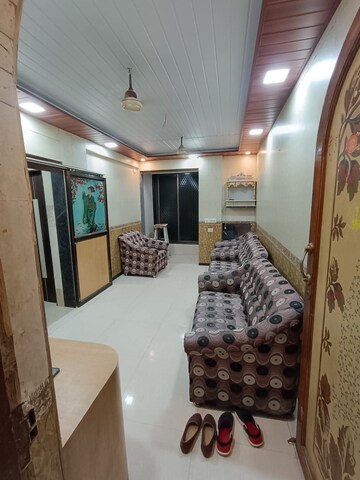 Living Room in 1 BHK Apartment at Sawan Plaza CHS, Kopar Khairane – for Rent
