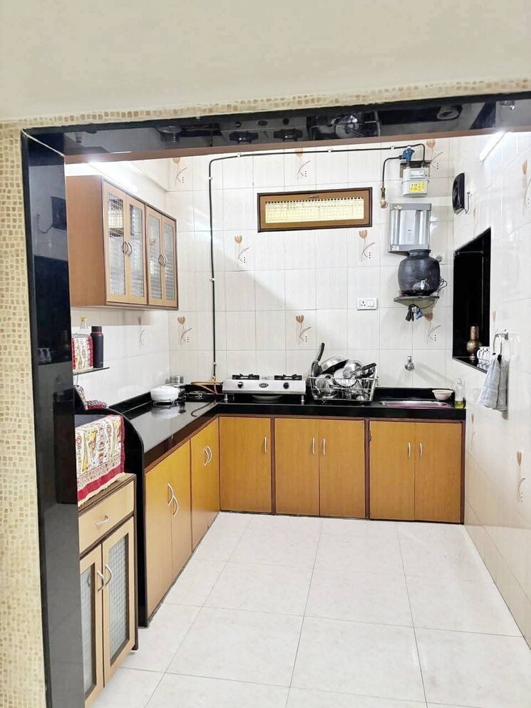 Kitchen, sawan-plaza-chs 1 Bedroom 600 Sq.Ft. Apartment In Kopar Khairane Navi Mumbai 9069395