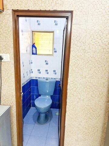 Bathroom in 1 BHK Apartment at Sawan Plaza CHS, Kopar Khairane – for Rent