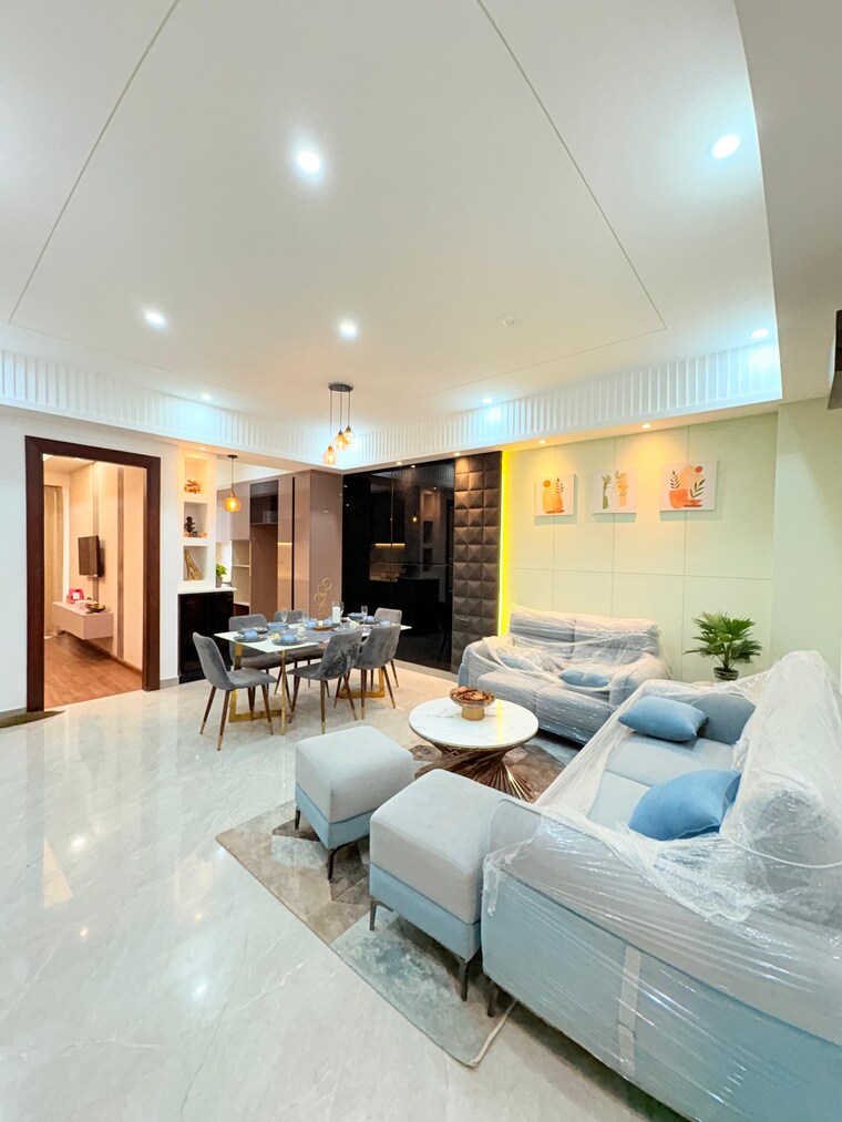 Living Room, orris-atulyam 3 Bedroom 180 Sq.Yd. Builder Floor In Sector 83 Gurgaon 9069465