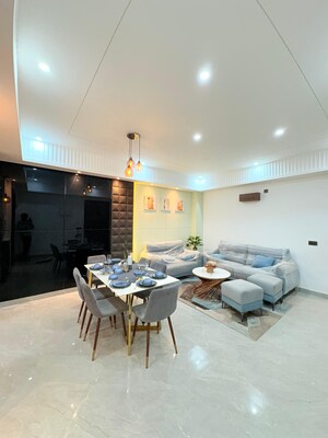 Living Room in 3 BHK Builder Floor at Orris Atulyam, Sector 83 – for Sale