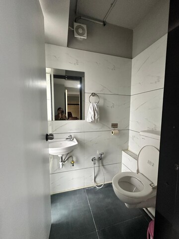 Bathroom in  Office Space at Zion Z One, Bodakdev – for Rent