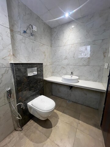 Bathroom in 3 BHK Apartment at Dhakoli – for Sale