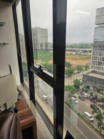Balcony in  Office Space at Prahlad Nagar – for Rent