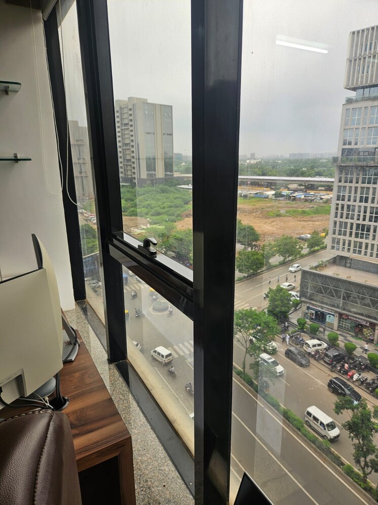 Balcony, prahlad nagar Commercial Office Space 629 Sq.Ft. In Prahlad Nagar Ahmedabad 9069609