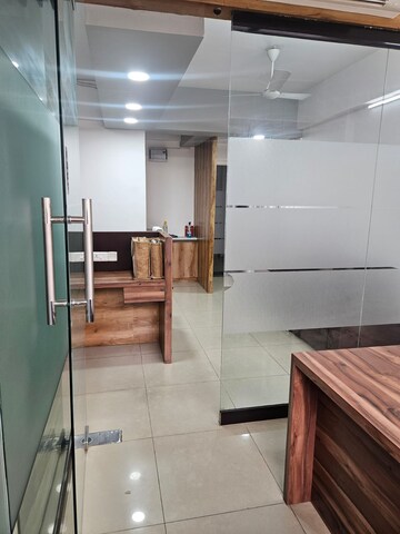 Kitchen in  Office Space at Prahlad Nagar – for Rent