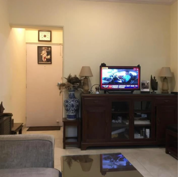 Living Room in 1 BHK Apartment at Dedhia Palatial Height, Mhada Colony 20 – for Rent