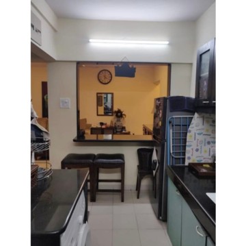Kitchen in 1 BHK Apartment at Dedhia Palatial Height, Mhada Colony 20 – for Rent