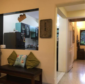 Living Room in 1 BHK Apartment at Dedhia Palatial Height, Mhada Colony 20 – for Rent