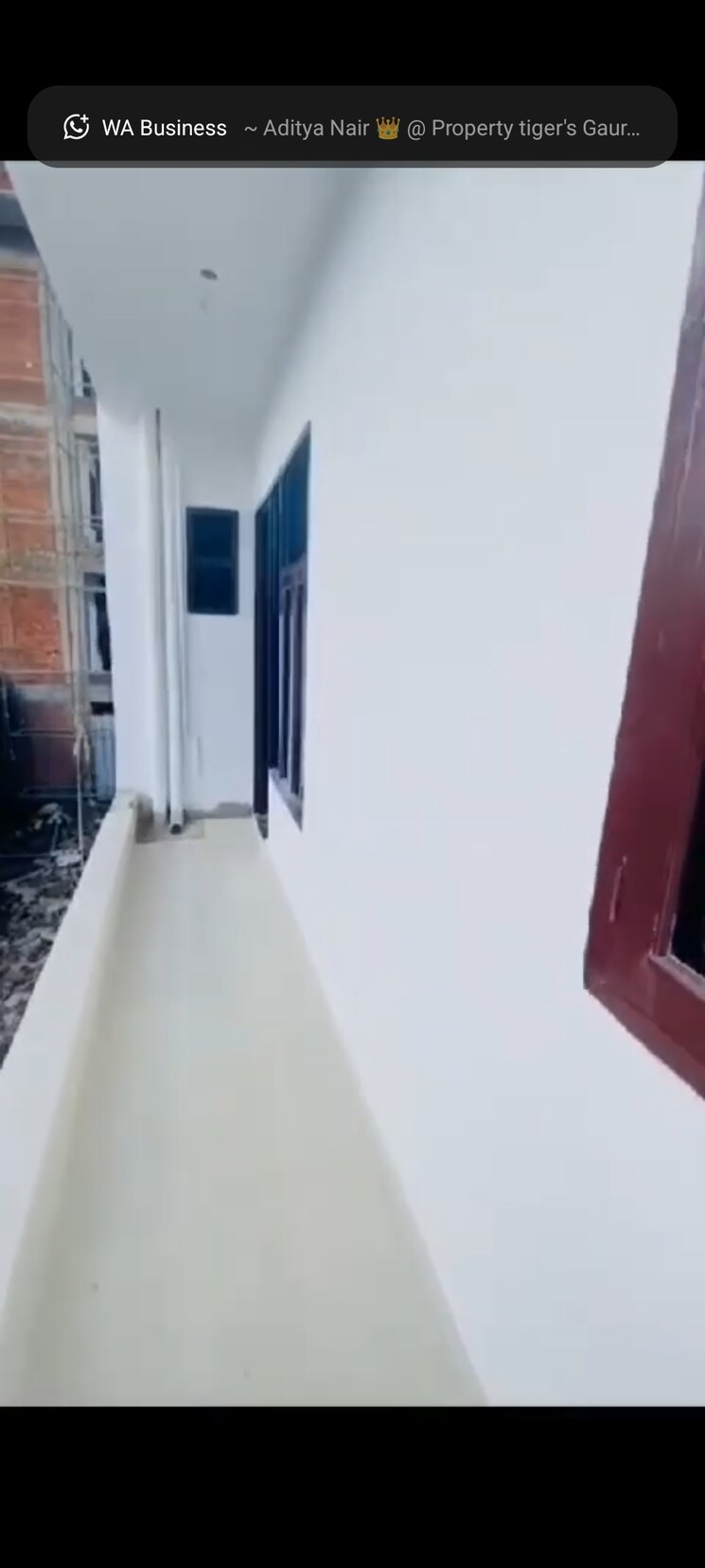 Balcony, krishna-khatu-shyam-city 3 Bedroom 1500 Sq.Ft. Builder Floor In Sector 16b Greater Noida Greater Noida 9069749