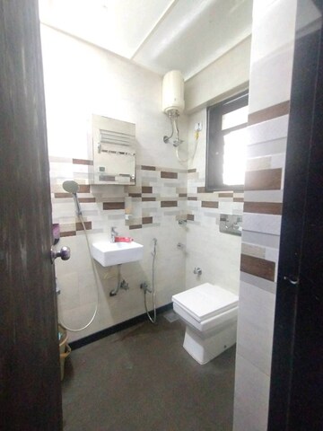 Bathroom in 2 BHK Apartment at Nirmal Lifestyle Residency CHS Ltd, Mulund West – for Sale