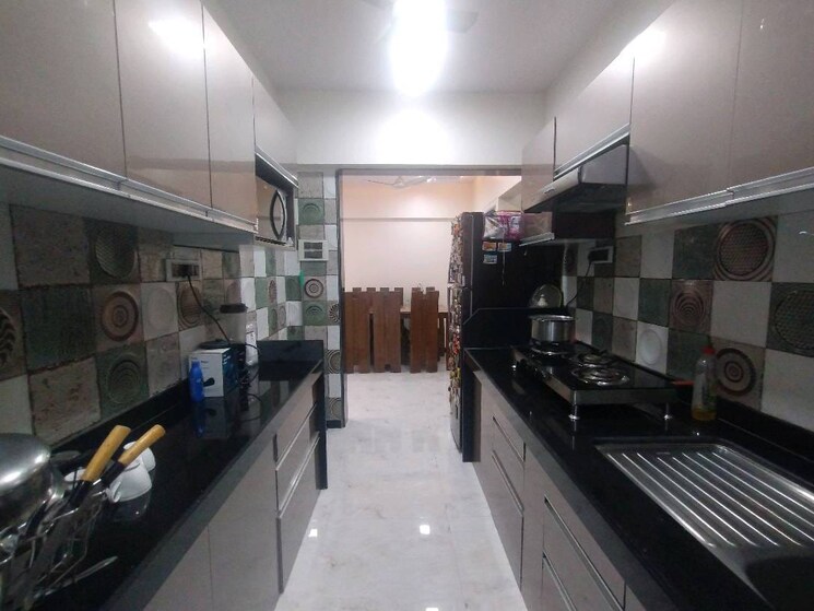 Kitchen, nirmal-lifestyle-residency-chs-ltd 2 Bedroom 650 Sq.Ft. Apartment In Mulund West Mumbai 9069757