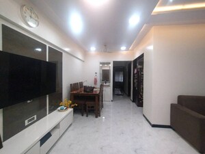 Living Room in 2 BHK Apartment at Nirmal Lifestyle Residency CHS Ltd, Mulund West – for Sale