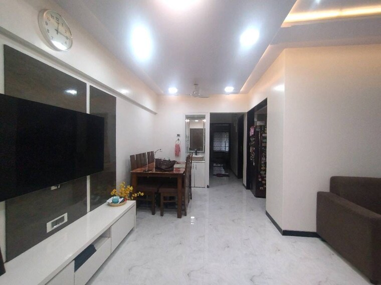 Living Room, nirmal-lifestyle-residency-chs-ltd 2 Bedroom 650 Sq.Ft. Apartment In Mulund West Mumbai 9069757