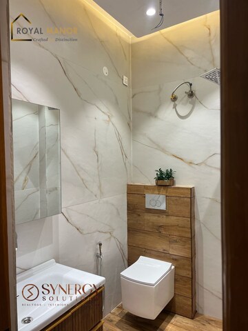 Bathroom in 3 BHK Apartment at Dhakoli – for Sale