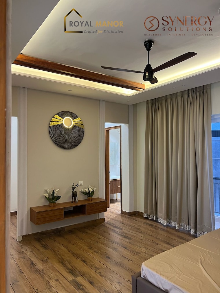 Bedroom, dhakoli 3 Bedroom 1750 Sq.Ft. Apartment In Dhakoli Zirakpur 9069781