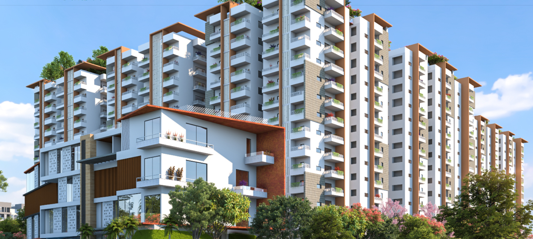 2 BHK Apartment For Sale in Sky Rena , Narsingi