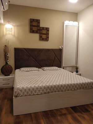 Bedroom in 3 BHK Apartment at Romell Aether, Goregaon East – for Sale