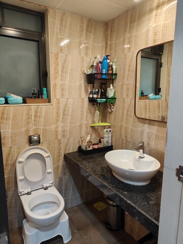 Bathroom in 2 BHK Apartment at Lodha Crown Quality Homes, Majiwada – for Sale