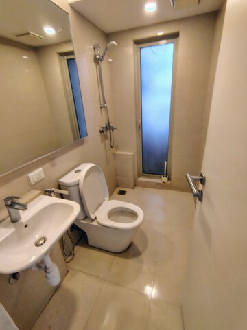 Bathroom in 1 BHK Apartment at Satguru Solitaire, Kasarvadavali – for Rent