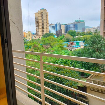 Balcony in 1 BHK Apartment at Satguru Solitaire, Kasarvadavali – for Rent