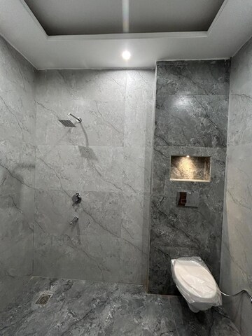 Bathroom in 3 BHK Builder Floor at Dhakoli – for Sale