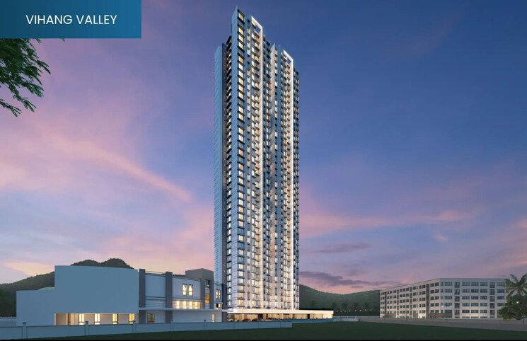 Exterior View, vihang-marina 1 Bedroom 389 Sq.Ft. Apartment In Ghodbunder Road Thane 9069937