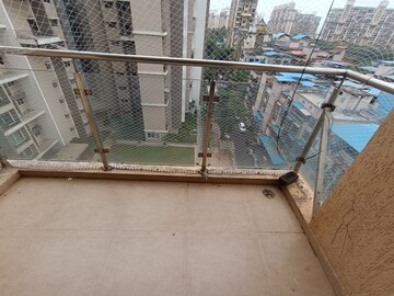 Balcony in 2.5 BHK Apartment at Rattan Icon, Seawoods Sector 50 – for Rent