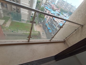 Balcony in 2.5 BHK Apartment at Rattan Icon, Seawoods Sector 50 – for Rent