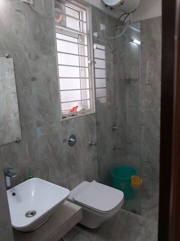 Bathroom in 2 BHK Apartment at Romell Aether, Goregaon East – for Rent