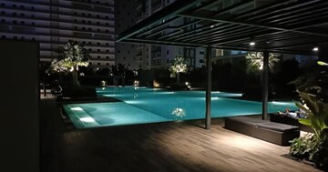 Swimming Pool in 3 BHK Apartment at Trendset Jayabheri Elevate, Madhapur – for Rent